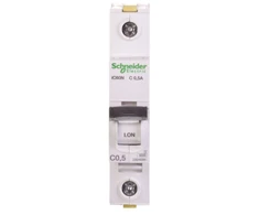 Schneider Electric IC60N perjungimo jungiklis 1P 0.5A charakteristikos C - A9F04170