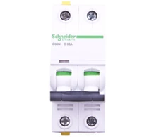 Schneider Electric Viršsrovės jungiklis IC60N 2P 32A C - A9F04232