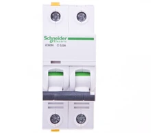 Schneider Electric Kintamosios srovės perjungimas C60N 2P 0,5A C - A9F04270