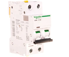 Schneider A9F05210 Automatinis jungiklis 2P D 10A 6kA AC iC60N-D10-2 A9F05210