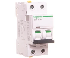 Schneider Electric 2P D 16A 6kA AC 1C60N- D16-2 (A9F05216)
