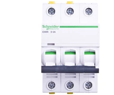 Schneider Electric IC60N komutatorius su maitinimo įtampa 3P 2A D - A9F05302