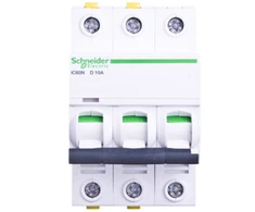Schneider Electric Jungiklis IC60N 3P 10A D 6KA - A9F05310