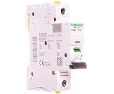 „Schneider Electric“ grandinės pertraukiklis 1P C 1A 10 kA AC iC60H-C1 (A9F07101)
