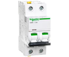 Schneider Electric IC60H- C2-2 C 2A 2- polių jungiklis (A9F07202)