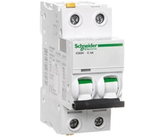 Schneider Electric IC60H perjungiklis su perjungikliu 2P 4A C - A9F07204