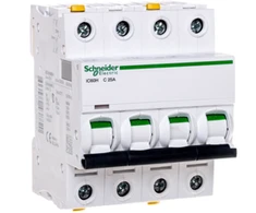 Schneider Electric IC60H nuolatinės srovės perjungiklis 4P 25A C (A9F07425)
