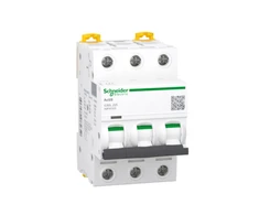 Schneider A9F92325 Grandinės pertraukiklis 3P Z 25A 15kA AC iC60L-Z25-3 A9F92325