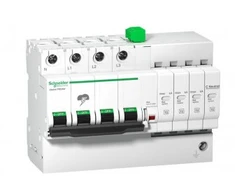 Schneider Electric Viršįtampių iškroviklis su papildoma apsauga C 3P+N/PE 25kA 1,5kV iQuick PRD20r A9L16297