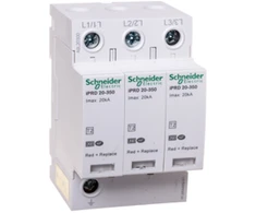 Schneider IPRD20- T2-3 3- polių viršįtampio ribotuvas Type2 20kA (A9L20300)