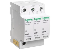 Schneider A9L40300 Viršįtampių iškroviklis C 2 tipas 3P 40kA 1,4kV 350V iPRD-40-40kA-350V-3P A9L40300