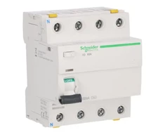 „Schneider A9Z12463 iID 4P 63A 100mA“ diferencialinis automatinis jungiklis, AC tipas A9Z12463