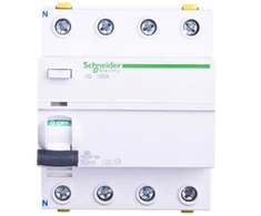 Schneider A9Z21491 Liekamosios srovės grandinės pertraukiklis 4P 100A 0,03A tipas A iID A9Z21491