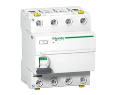 Schneider A9Z22491 Liekamosios srovės grandinės pertraukiklis IID 4p 100A 100mA tipas A A9Z22491