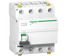 Schneider Electric Liekamosios srovės grandinės pertraukiklis IID 4p 40A 100mA tipas A A9Z83440