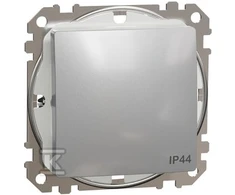 Schneider Electric JUNGTIS 1 polių IP44 ALU Sidabrinis SEDNA DESIGN
