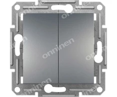 Schneider Electric Asforum dvivietė jungtis be plieno rėmo (EPH0600162)