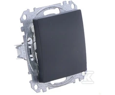 Schneider Electric Kryžminis perjungiklis SCHNEIDER Sedna Desing, 10A, antracitas; SDD114107