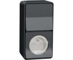 Schneider Electric SCHNEIDERE Schneider Mureva MUR36025 laiptų jungtis, pilka