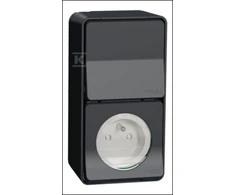 Schneider Electric SCHNEIDERE Schneider Mureva MUR36025 laiptų jungtis, pilka