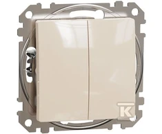 Schneider Electric ŠVIESŲ DERINIAI BEIGE SEDNA DIZAINAS