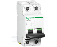 Schneider Electric C60H-DC 500VDC 3A 2P C IŠJUNGTA