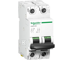 Schneider Electric C60H-DC 500VDC 63A 2P C IŠJUNGTA