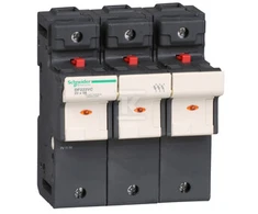 Schneider Electric SAUGIKLIŲ LAIKIKLIS 3P 125A SAUGIKLIUI 22 X 58 MM