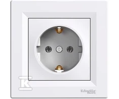 Schneider Electric Vieno Asform lizdas žemės schuko balta (EPH2900121)
