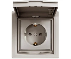 Schneider Electric ASFORA SCHUKO IP44 lizdas (EPH3100369)