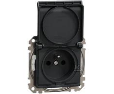 Schneider Electric GN.1-KR.Z/U IP44 BE.Juodas ANT.SEDNA APRAŠYMAS