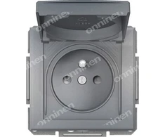 Schneider Electric 2P + PE lizdas IP44 Plieno rėmo sistemos (EPH2800662)
