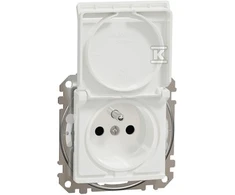 Schneidere Schneider Electric GN.1-KR.Z/U IP44 Z.BEZ.Baltas SEDNA DESIGN