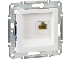 Schneider Electric ASFORA kompiuterio lizdas RJ45 cat.5E be balto rėmelio - EPH4300721
