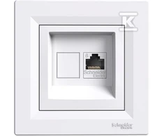 Schneider Electric ASFORA kompiuterio lizdai single RJ45 cat.6 balta - EPH4700121