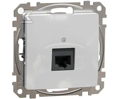 Schneider Electric Sedna Design RJ45 cat.5e UTP kompiuterio lizdas sidabrinis aliuminis SDD113451