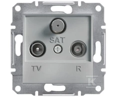 Schneider Electric Mazgas R- TV- SAT, be aliuminio rėmelio (EPH3500161)