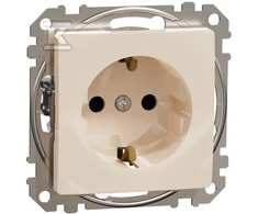 Schneider Electric GN.SCHUKO PRZ.BEIGE SEDNA DESIGN