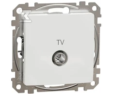 Schneider Electric SCHNEIDERE Lizdas TV Schneider Sedna Design SDD111474 przelotowe 7dB balta Design &amp; Elements
