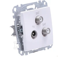 Schneider Electric GN.TV / SAT / SAT END.4DB Baltas SINGLE DES