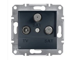 Schneider Electric TV- SAT- SAT lizdo galo Asforum be antracito rėmelio (EPH3600171)