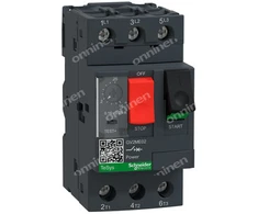 Schneider Electric „Schneider“ variklio grandinės pertraukiklis 3P 0,06 kW 0,16–0,25 A GV2ME02