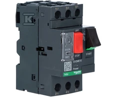 Schneider Electric GV2ME variklio jungiklis, mygtukų pavara 4...6.3 A dėžutės gnybtai, GV2ME10