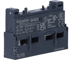 Schneider Electric Schneider Papildomas kontaktas 1Z 1R, priekinis montavimas GVAE11