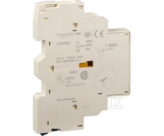 Schneider Electric Schneider 2 Papildomas kontaktas su galu GVAN20