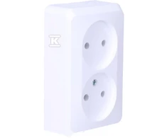 Schneider Electric 2-laiko lizdas b / w 16A IP20 balta GWN-220P - WDE001040