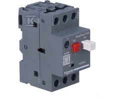 Schneider Electric Schneider Motor grandinės pertraukiklis 3P 2.2kW 4-6.3A GZ1E10