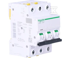 Schneider Electric Jungiklis 3P B 25A 6kA AC IC60N - A9F03325