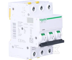 Schneider Electric Jungiklis 3P B 6A 6kA AC IC60N - A9F03306