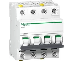 Schneider Electric Grandinės pertraukiklis 4P C 2A 6kA AC iC60N-C2-4 (A9F04402)